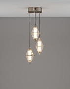 Подвесной светильник Moderli Senta V11368-PL цвет плафона/подвески Прозрачный, Хром, цвет арматуры Хром-1