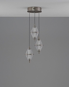 Подвесной светильник Moderli Senta V11368-PL цвет плафона/подвески Прозрачный, Хром, цвет арматуры Хром-2