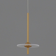 Подвесной светильник Moderli Ella V11390-PL цвет плафона/подвески Белый, цвет арматуры Золото