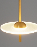 Подвесной светильник Moderli Ella V11390-PL цвет плафона/подвески Белый, цвет арматуры Золото-4