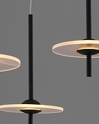 Подвесной светильник Moderli Ella V11391-PL цвет плафона/подвески Белый, цвет арматуры Черный-4