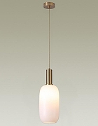 Подвесной светильник Moderli Martin V2890-1P цвет плафона/подвески Опал, цвет арматуры Золото-2