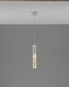 Подвесной светильник Moderli Ran V11393-PL цвет плафона/подвески Белый, Прозрачный, цвет арматуры Белый-1