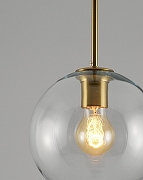 Подвесной светильник Moderli Sumatra V11525-1P цвет плафона/подвески Прозрачный, цвет арматуры Золото, Черный-6