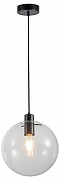 Подвесной светильник Moderli Aurora V11539-1P цвет плафона/подвески Прозрачный, цвет арматуры Черный-1