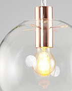 Подвесной светильник Moderli Aurora V11542-1P цвет плафона/подвески Прозрачный, цвет арматуры Золото-6