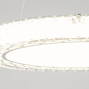 Подвесной светильник Moderli Ice V1600-PL цвет плафона/подвески Прозрачный, Хром, цвет арматуры Сталь-3