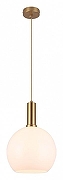 Подвесной светильник Moderli Martin V2891-1P цвет плафона/подвески Опал, цвет арматуры Золото-1