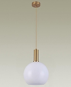 Подвесной светильник Moderli Martin V2891-1P цвет плафона/подвески Опал, цвет арматуры Золото-4