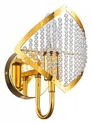 Бра Moderli Shade V8051-1W цвет плафона/подвески Прозрачный, цвет арматуры Золото