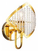 Бра Moderli Shade V8051-1W цвет плафона/подвески Прозрачный, цвет арматуры Золото-1