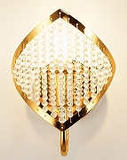 Бра Moderli Shade V8051-1W цвет плафона/подвески Прозрачный, цвет арматуры Золото-4