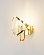 Бра Moderli Shade V8051-1W цвет плафона/подвески Прозрачный, цвет арматуры Золото-6