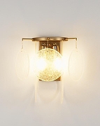 Накладной светильник Moderli Classic V9031-2W цвет плафона/подвески Прозрачный, цвет арматуры Латунь-3