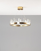 Подвесной светильник Moderli Ingrid V9050-PL цвет плафона/подвески Прозрачный, цвет арматуры Золото-3