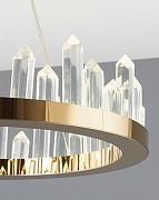 Подвесной светильник Moderli Ingrid V9050-PL цвет плафона/подвески Прозрачный, цвет арматуры Золото-6