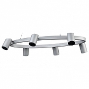 Подвесной светильник Vele Luce Zoom VL10113P06 цвет плафона/подвески Серебро, цвет арматуры Серебро