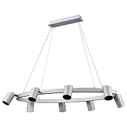 Подвесной светильник Vele Luce Zoom VL10113P08 цвет плафона/подвески Серебро, цвет арматуры Серебро-1