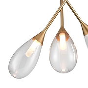 Подвесной светильник Vele Luce Grazioso VL5864P03 цвет плафона/подвески Прозрачный, цвет арматуры Золото-4