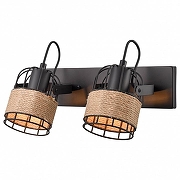 Бра Vele Luce Extra VL6472W02 цвет плафона/подвески Бежевый, цвет арматуры Черный-1