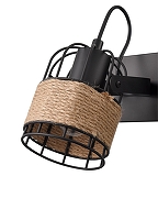 Бра Vele Luce Extra VL6472W02 цвет плафона/подвески Бежевый, цвет арматуры Черный-2