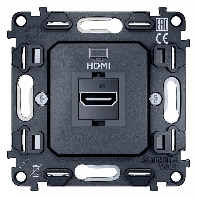 Механизм розетки HDMI Ambrella Volt Quant VM222 