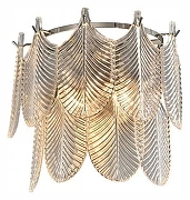 Накладной светильник iLamp Oro W2544-2 NIC цвет плафона/подвески Прозрачный, цвет арматуры Никель