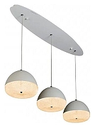 Подвесной светильник iLedex Flake WLD8885-3A WH цвет плафона/подвески Белый, Прозрачный, цвет арматуры Белый