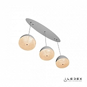 Подвесной светильник iLedex Flake WLD8885-3A WH цвет плафона/подвески Белый, Прозрачный, цвет арматуры Белый-2