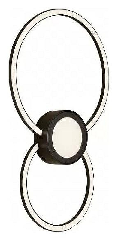 Накладной светильник iLedex Galaxy X046324 24W 3000K BK 