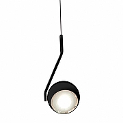 Подвесной светильник iLedex Orbit X-24619P BK цвет плафона/подвески Прозрачный, Черный, цвет арматуры Черный-3