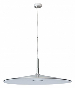 Подвесной светильник TopDecor Zeta Zeta S1 01 цвет плафона/подвески Никель, цвет арматуры Серый-1