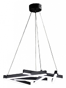 Люстра Zortes Aven ZRS.01243.01 цвет плафона/подвески Белый, Черный, цвет арматуры Черный-1