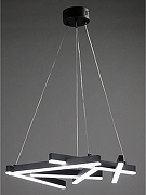 Люстра Zortes Aven ZRS.01243.01 цвет плафона/подвески Белый, Черный, цвет арматуры Черный-2