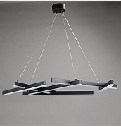 Люстра Zortes Aven ZRS.01243.03 цвет плафона/подвески Белый, Черный, цвет арматуры Черный-3