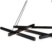 Люстра Zortes Aven ZRS.01243.03 цвет плафона/подвески Белый, Черный, цвет арматуры Черный-9