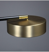 Люстра Zortes Lunar ZRS.01243.08 цвет плафона/подвески Белый, Латунь, цвет арматуры Латунь, Черный-5