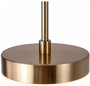 Подвесной светильник Zortes Lory ZRS.1055.01 цвет плафона/подвески Белый, Латунь, цвет арматуры Латунь-2