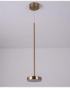 Подвесной светильник Zortes Lory ZRS.1055.01 цвет плафона/подвески Белый, Латунь, цвет арматуры Латунь-4