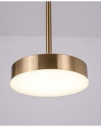 Подвесной светильник Zortes Lory ZRS.1055.01 цвет плафона/подвески Белый, Латунь, цвет арматуры Латунь-5