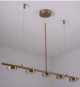 Подвесной светильник Zortes Lory ZRS.1055.05 цвет плафона/подвески Белый, Латунь, цвет арматуры Латунь-3