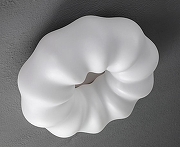 Накладной светильник Zortes Soft ZRS.1118.3 цвет плафона/подвески Белый, цвет арматуры Серый-7