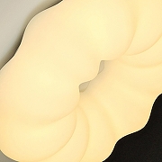 Накладной светильник Zortes Soft ZRS.1118.4 цвет плафона/подвески Белый, цвет арматуры Серый-12