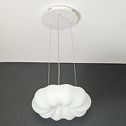 Подвесной светильник Zortes Soft ZRS.1119.01 цвет плафона/подвески Белый, цвет арматуры Серый-4