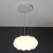 Подвесной светильник Zortes Soft ZRS.1119.01 цвет плафона/подвески Белый, цвет арматуры Серый-5