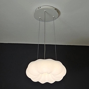 Подвесной светильник Zortes Soft ZRS.1119.01 цвет плафона/подвески Белый, цвет арматуры Серый-8