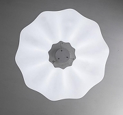 Подвесной светильник Zortes Soft ZRS.1119.02 цвет плафона/подвески Белый, цвет арматуры Серый-7