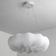 Подвесной светильник Zortes Soft ZRS.1119.02 цвет плафона/подвески Белый, цвет арматуры Серый-8