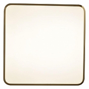 Накладной светильник Zortes Monna ZRS.1209.03 цвет плафона/подвески Белый, Латунь, цвет арматуры Латунь-2