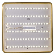 Накладной светильник Zortes Monna ZRS.1209.07 цвет плафона/подвески Белый, Латунь, цвет арматуры Латунь-4